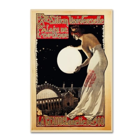Vintage Lavoie 'Paris Expo LOptique 1900' Canvas Art,12x19